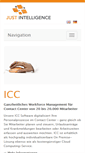 Mobile Screenshot of just-intelligence.de