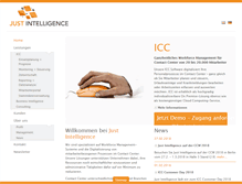 Tablet Screenshot of just-intelligence.de